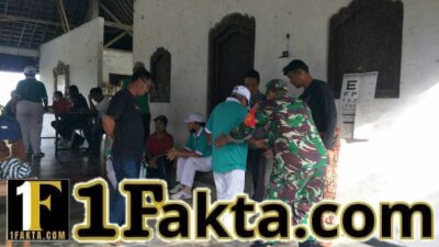 Wujudkan Lansia Sehat, Babinsa Belumbang Sukseskan Senam Bersama dan Skrining Kesehatan