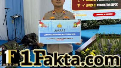 Apresiasi Hari Bhayangkara ke-80, Polsek Pinang Sabet Juara III Lomba Kebersihan Mako