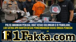 Polisi Amankan Penjual Obat Keras Golongan G di Pamulang, LBH Satria DPD Banten Desak Pengembangan Kasus hingga Pemasok
