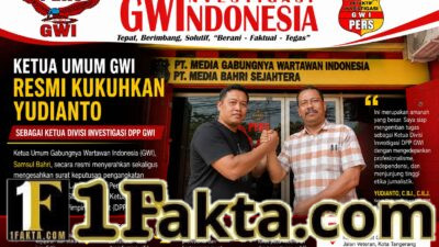 Ketua Umum GWI Resmi Kukuhkan Yudianto sebagai Ketua Divisi Investigasi DPP GWI