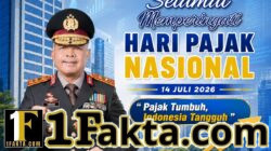 Peringatan Hari Pajak Nasional, Polda Banten Sampaikan Apresiasi kepada Insan Perpajakan