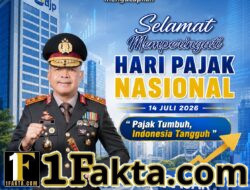 Peringatan Hari Pajak Nasional, Polda Banten Sampaikan Apresiasi kepada Insan Perpajakan