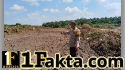 POLSEK SIAK HULU DUKUNG KETAHANAN PANGAN, PEMBUKAAN LAHAN JAGUNG PIPIL DI DESA KEPAU JAYA MULAI DILAKSANAKAN