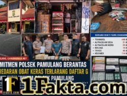 Komitmen Polsek Pamulang Berantas Peredaran Obat Keras Terlarang Daftar G di Wilayah Hukumnya