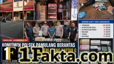 Komitmen Polsek Pamulang Berantas Peredaran Obat Keras Terlarang Daftar G di Wilayah Hukumnya