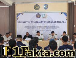 Sidang TPP Lapas Sidoarjo Bahas Program Pembinaan dan Hak Integrasi Warga Binaan