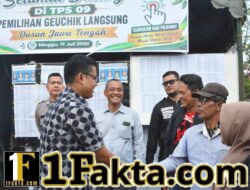 Wali Kota dan Wakil Wali Kota Langsa Tinjau Pelaksanaan Pilchiksung di Sejumlah Gampong