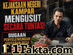 Aktivis Muda Riau Desak Kejari Kampar Usut Tuntas Dugaan Penyelewengan Anggaran Dana Desa Padang Mutung
