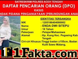 Polres Aceh Tengah Tetapkan EDS dalam Daftar Pencarian Orang, Diduga Terlibat Kasus Penganiayaan Anak dan Penggelapan HP
