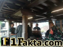 Dandim Tabanan Temui Perbekel Desa Bangli, Bahas Koperasi Desa Merah Putih di Atas Tanah Desa Adat