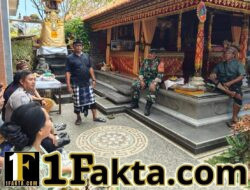 Di Tengah Duka Warga, Babinsa Belumbang Hadir Berikan Semangat dan Penguatan Moril