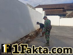 Babinsa Tengkudak Turun Langsung Kawal Pembangunan KDMP, Progres Kini 32,47 Persen