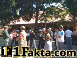 Bangun Jiwa Patriot, Personel Koramil Pupuan Latih Ketangkasan Baris Berbaris Peserta LKBB