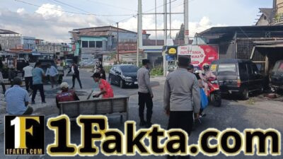 Komunitas Kaliber Pondok Baru Peduli Jalan Rusak, Sinergi dengan Aparat Demi Keselamatan di Kecamatan Bandar
