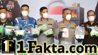 Polda Sumsel Musnahkan Barang Bukti Tiga Ungkap Besar Narkotika, Selamatkan 349.753 Jiwa
