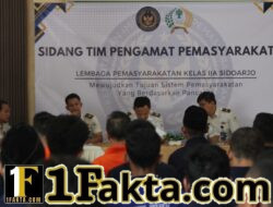 PB dan CB di Lapas Sidoarjo Gratis, Berikut Syarat dan Alur Pengajuannya