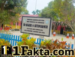 BENDERA MERAH PUTIH SOBEK MASIH BERKIBAR DI SDN 6 GAMPONG BAYU, WARGA MINTA SEGERA DIGANTI
