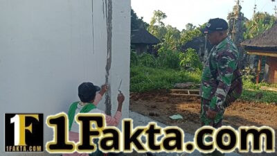 Pembangunan KDMP Desa Tengkudak Terus Berjalan, Babinsa Intensif Kawal Setiap Tahapan