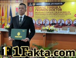 Ketua STHM Brigjen TNI Raden Deltanto Sarwi Diatmiko SH MH Sukses Raih Gelar Doktor Ilmu Hukum Pascasarjana Universitas Jayabaya
