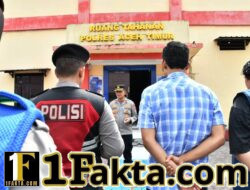 Wakapolres Aceh Timur Sidak Ruang Tahanan, Pastikan Keamanan dan Kondisi Tahanan