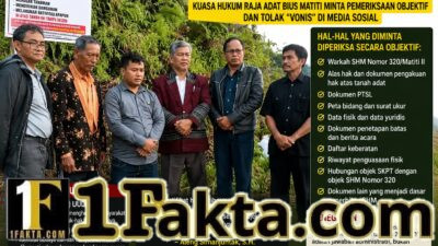 Kuasa Hukum Raja Adat Bius Matiti Minta Sengketa SHM Nomor 320 Diuji Secara Objektif, Tolak “Vonis” di Media Sosial