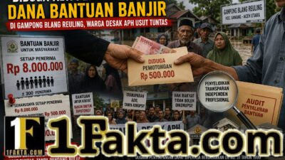 Diduga Ada Pemotongan Dana Bantuan Banjir di Gampong Blang Reuling, Warga Desak APH Usut Tuntas