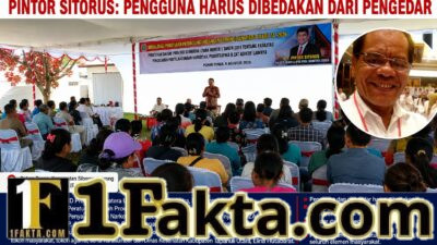 Desa Pohan Tonga Jadi Lokasi Sosialisasi Bahaya NAPZA, Pintor Sitorus: Pengguna Harus Dibedakan dari Pengedar