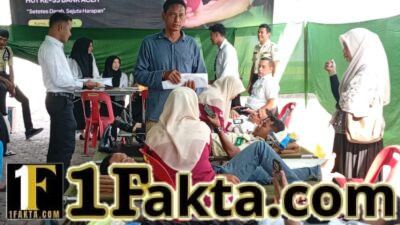Peringati HUT Ke 53, PT. Bank Aceh Syariah Bireuen, sukses kantongi 162 kantong darah