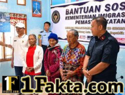 Kementerian Imigrasi dan Pemasyarakatan Salurkan Bantuan Sosial, 38 Lansia di Desa Sitampurung Terima Bantuan