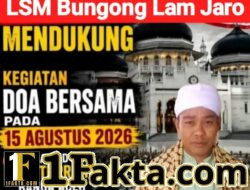 Terkait Penentuan Nasib Aceh, LSM BLJ Dukung Musyararah Ulama Aceh 15 Agustus di Banda Aceh