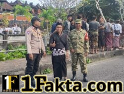Pengamanan Terpadu Babinsa dan Pecalang Wujudkan Prosesi Ngaben Aman dan Lancar di Tabanan