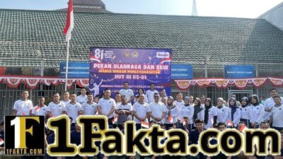 Lepas Balon Tandai Dimulainya PORSENAP 2026, Lapas Sidoarjo Kobarkan Semangat Sportivitas dan Kebersamaan