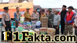 Ringankan Beban Korban Kebakaran, Polres Aceh Tengah Salurkan Bantuan dan Gelar Bakti Kesehatan di Jagong Jeget