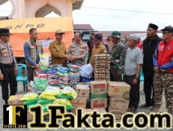Ringankan Beban Korban Kebakaran, Polres Aceh Tengah Salurkan Bantuan dan Gelar Bakti Kesehatan di Jagong Jeget
