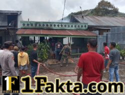 Kebakaran Hanguskan Tiga Rumah di Silih Nara, Kerugian Ditaksir Capai Rp300 Juta
