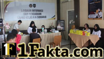 Sambut HUT ke-81 Kemerdekaan RI, Lapas Sidoarjo Gelar Pemeriksaan Kesehatan Gratis bagi Masyarakat