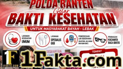 Yuk, Manfaatkan Bakti Kesehatan Gratis Polda Banten di Bayah – Lebak