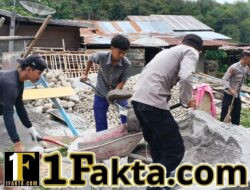 Sambut HUT RI ke-81, Polres Aceh Tengah dan Polsek Jajaran Laksanakan Bakti Sosial di Tempat Ibadah