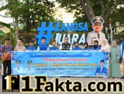 Wali Kota Langsa Jeffry Sentana Lepas Kontingen O2SN Tingkat Nasional Tahun 2026 ke Jawa Barat