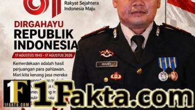 Gelorakan Kemerdekaan! Wakapolres Cilegon Serukan Gelombang Persatuan dan Kebangkitan Nasional di HUT ke-81 RI