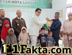 Wakil Wali Kota Langsa Anjangsana ke LKSA YPPN, Hadirkan Kepedulian untuk Anak Yatim Piatu