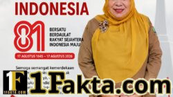 Di Hut RI Ke 81,Kadindibud Kota Cilegon ajak masyarakat berkarya dan memajukan pendidikan demi Indonesia yang lebih maju