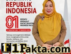 Di Hut RI Ke 81,Kadindibud Kota Cilegon ajak masyarakat berkarya dan memajukan pendidikan demi Indonesia yang lebih maju