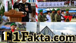 Aubade HUT ke-81 RI di Humbahas: Kapolres Pimpin, Paskibraka Tunjukkan Disiplin dan Nasionalisme