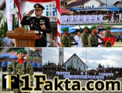 Aubade HUT ke-81 RI di Humbahas: Kapolres Pimpin, Paskibraka Tunjukkan Disiplin dan Nasionalisme