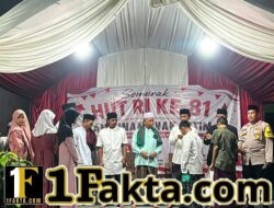 Semarak Kemerdekaan di Batu Ceper, Warga Santuni 110 Anak Yatim dan Janda Tua