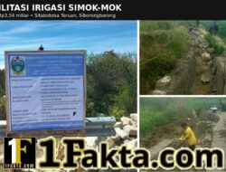 Rp3,54 Miliar untuk Rehabilitasi Irigasi Simok-Mok, Harapan Petani Siborongborong Makin Besar