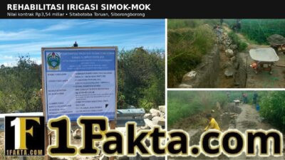 Rp3,54 Miliar untuk Rehabilitasi Irigasi Simok-Mok, Harapan Petani Siborongborong Makin Besar