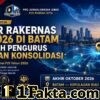 Rakernas PJS 2026 di Batam: Pengurus Matangkan Persiapan Akhir Oktober