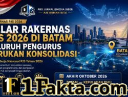 Rakernas PJS 2026 di Batam: Pengurus Matangkan Persiapan Akhir Oktober